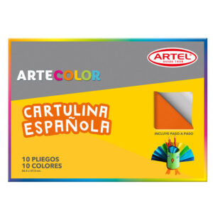 CARPETA ARTECOLOR ESPAÑOLA 26X37 CM. 10 HOJAS