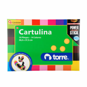 CARPETA CARTULINA TORRE 20 COLORES