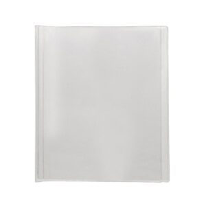 FORRO TAMAÑO LIBRO TRANSPARENTE