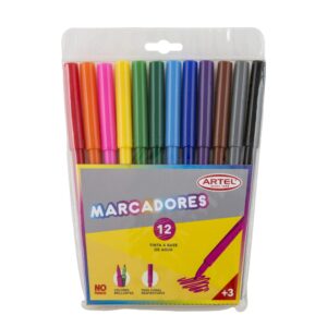 LAPIZ SCRIPTO ARTEL 12 COLORES