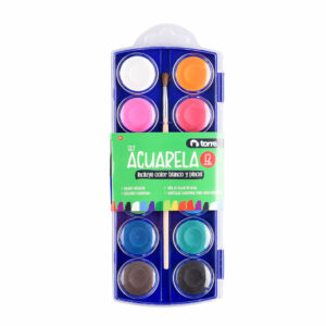 ACUARELA TORRE 12 COLORES