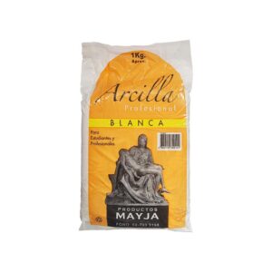 ARCILLA BLANCA KILO PROFESIONAL MAYJA