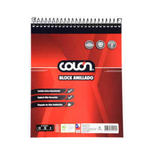 BLOCK APUNTES COLON MEDIA CARTA