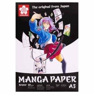 BLOCK DE PAPEL BRISTOL 250 GR. 20 HOJAS 29X42 CM.