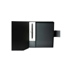 CAJA REGALO ELEGANCE CLASS AGENDA Y BOLIGRAFO NEGRO