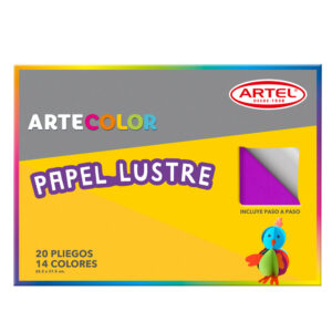 CARPETA ARTEL PAPEL LUSTRE 20 PLIEGOS