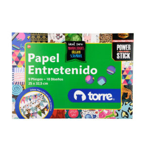 CARPETA TORRE PAPEL ENTRETENIDO