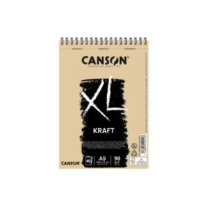 CROQUERA CANSON XL KRAFT A5 90 GR.