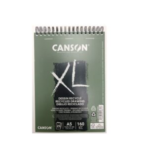 CROQUERA CANSON XL RECICLE A5 160 GR.