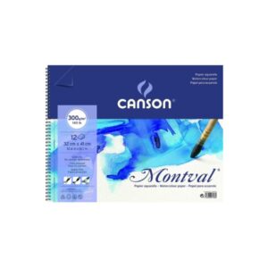 CROQUERA MONTVAL 32X41 CM. 300 GR. 12 HOJAS