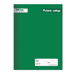 CUADERNO TORRE COLLEGE CROQUIS 100 HOJAS