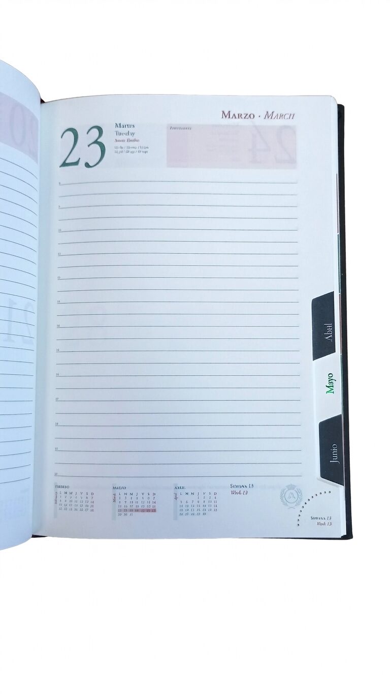 AGENDA ASCOTT PRESIDENTE ITALIANA COLORES - Imagen 3