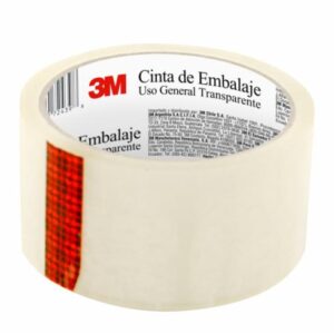 HUINCHA EMBALAR 3M TRANSPARENTE 48X40 MT.