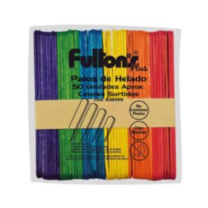 PALOS DE HELADO COLORES FULTONS