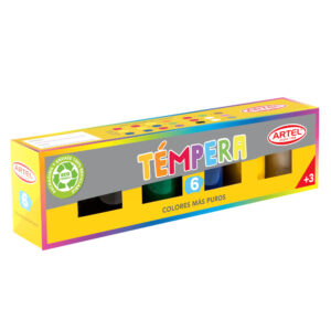 TEMPERA ARTEL 6 COLORES
