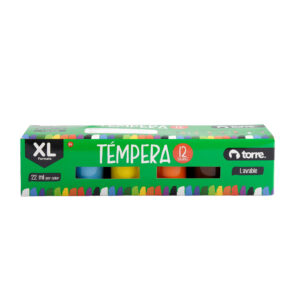 TEMPERA TORRE 12 COLORES