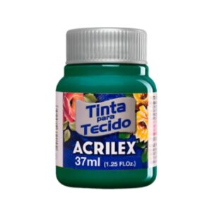 PINTURA TEXTIL N°511 VERDE BANDERA 37 ML. ACRILEX