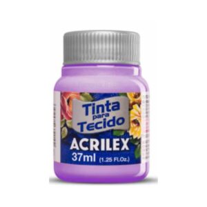 PINTURA TEXTIL N°638 FLOR DE MALVA 37 ML. ACRILEX