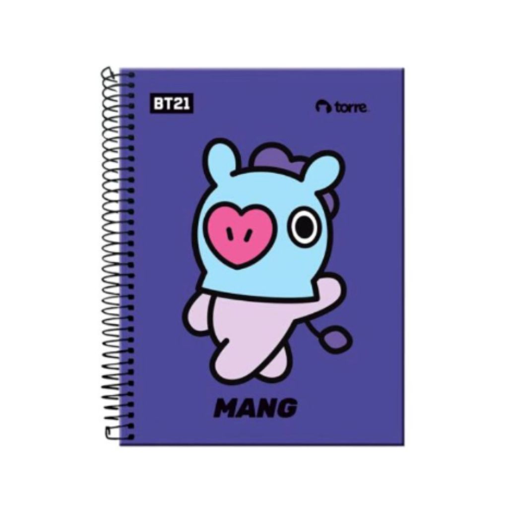 CUADERNO TOP BT21 150 HOJAS TORRE