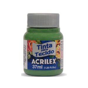PINTURA TEXTIL N°582 VERDE GRAMA 37 ML. ACRILEX