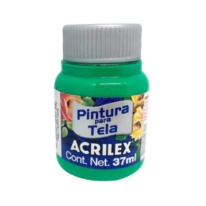 PINTURA TEXTIL N°512 VERDE VERONESE 37 ML. ACRILEX