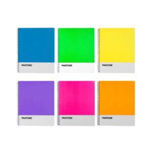 CUADERNO UNIVERSITARIO FLÚOR 100 HOJAS PANTONE