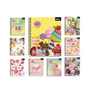 CUADERNO UNIVERSITARIO CANDY 100 HOJAS ROSS
