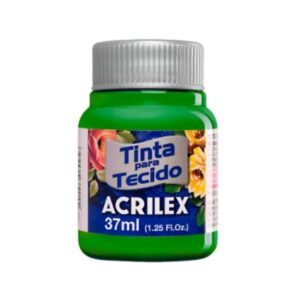 PINTURA TEXTIL N°513 VERDE MUSGO 37 ML. ACRILEX