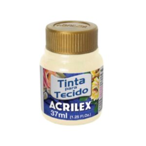 PINTURA TEXTIL N°529 MARFIL 37 ML. ACRILEX