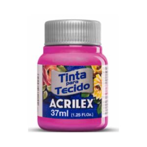 PINTURA TEXTIL N°542 ROSA OSCURO 37 ML. ACRILEX