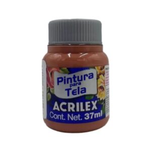 PINTURA TEXTIL N°815 CASTAÑO CLARO 37 ML. ACRILEX