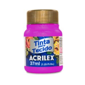 PINTURA TEXTIL N°549 MAGENTA 37 ML. ACRILEX