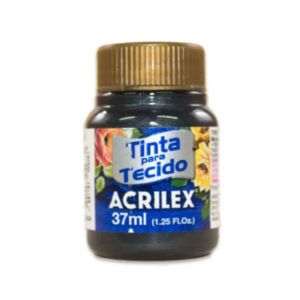 PINTURA TEXTIL N°520 NEGRO 37 ML. ACRILEX