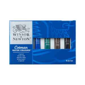 SET ACUARELA COTMAN WINSOR & NEWTON 6 TUBOS