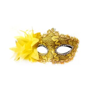 ANTIFAZ VENECIANO FLOR DORADA