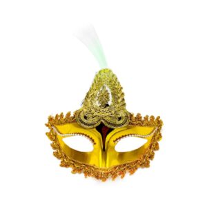 ANTIFAZ VENECIANO REAL LED DORADO