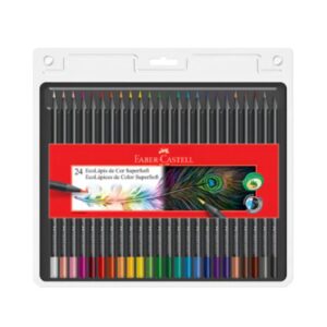 SET ECOLÁPICES SUPERSOFT FABER CASTELL 24 PIEZAS