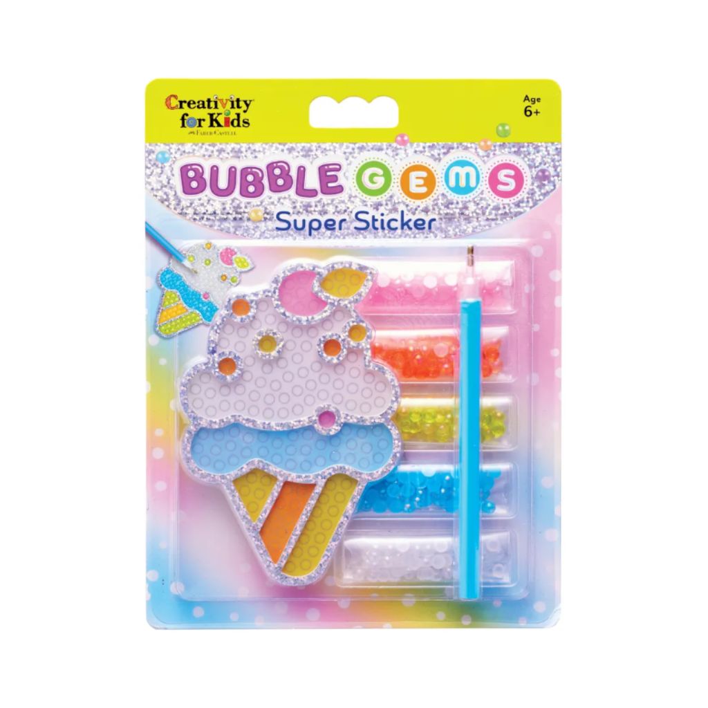 BUBBLE GEMS SET HELADO FABER-CASTELL
