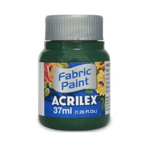 PINTURA TEXTIL N°546 VERDE PINO 37 ML. ACRILEX