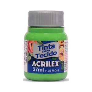 PINTURA TEXTIL N°510 VERDE HOJA 37 ML. ACRILEX