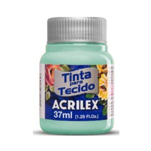 PINTURA TEXTIL N°810 VERDE BEBÉ 37 ML. ACRILEX