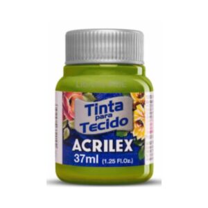 PINTURA TEXTIL N°546 VERDE PISTACHE 37 ML. ACRILEX