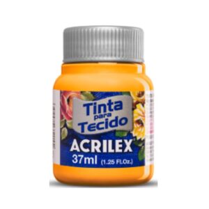 PINTURA TEXTIL N°536 AMARILLO CADMIO 37 ML. ACRILEX