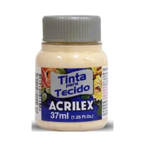 PINTURA TEXTIL N°538 AMARILLO PIEL 37 ML. ACRILEX