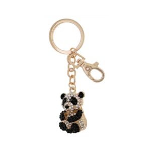 LLAVERO ELEGANCE CLASS PANDA ORO