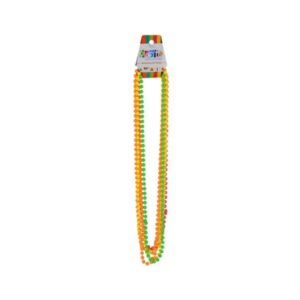 COLLAR PERLAS NEÓN COLORES 6 UNIDADES