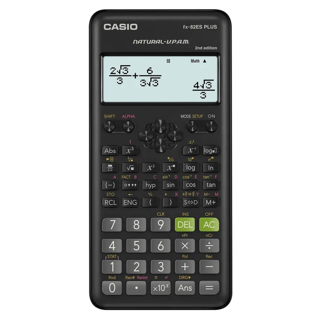 CALCULADORA CIENTÍFICA CASIO FX-82ES 2ND EDITION CON 252 FUNCIONES