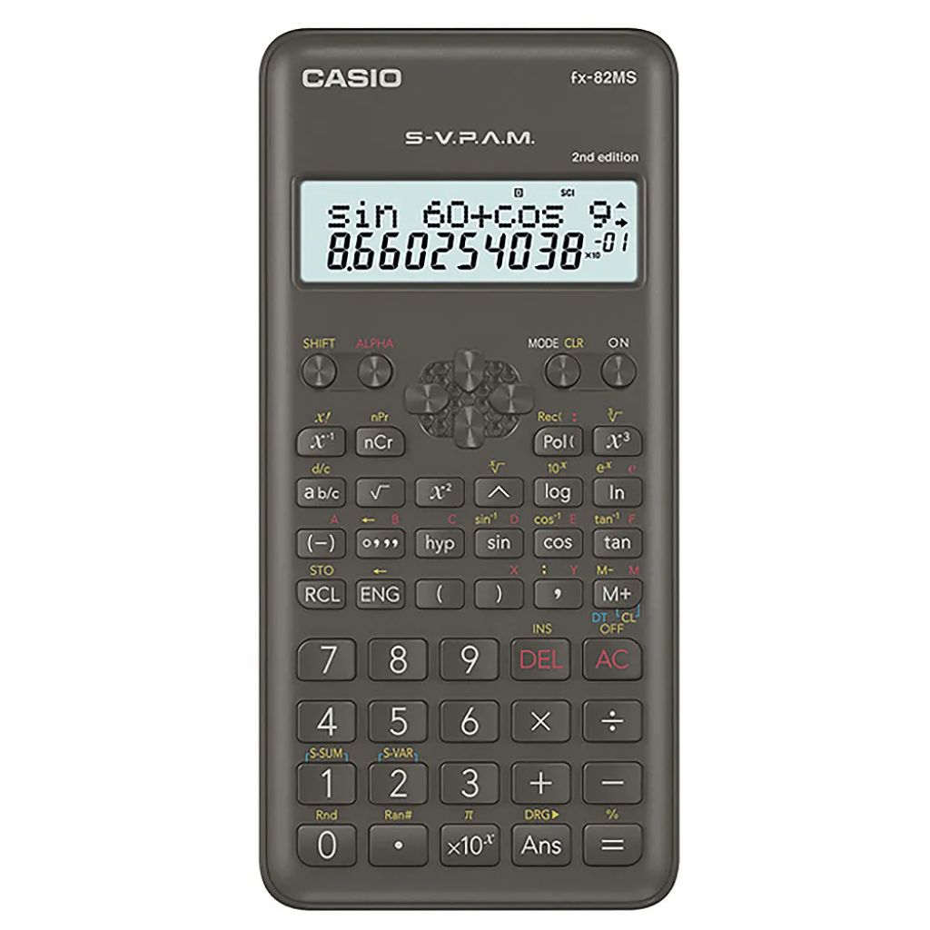 CALCULADORA CIENTÍFICA CASIO FX-82MS CON 240 FUNCIONES