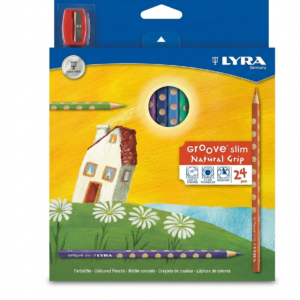 LÁPIZ COLOR LYRA GROOVE SLIM 24 UNIDADES