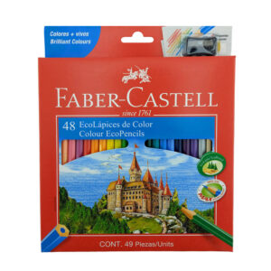 LAPIZ COLOR FABER-CASTELL 48 UNIDADES